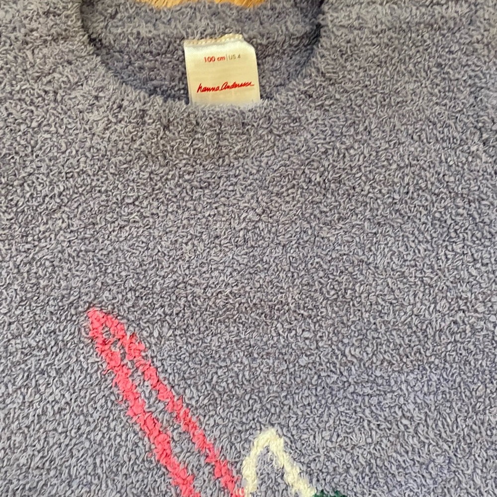 Hanna Andersson Marshmallow Unicorn Sweater - Picture 3 of 4